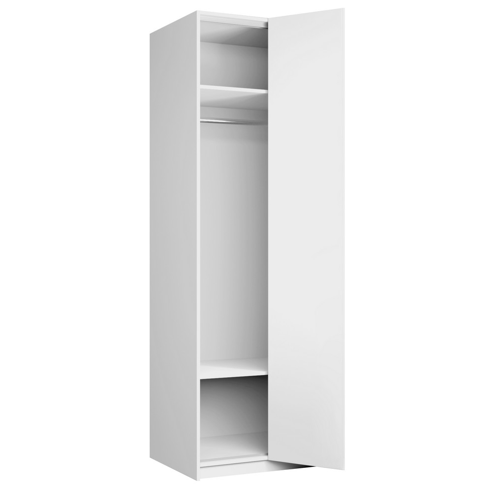 Локер 2-х дверный ("Гармошка" с системой Push to Move/Правый) (Белый снег 800х2200х525 Локер (базовая компоновка))